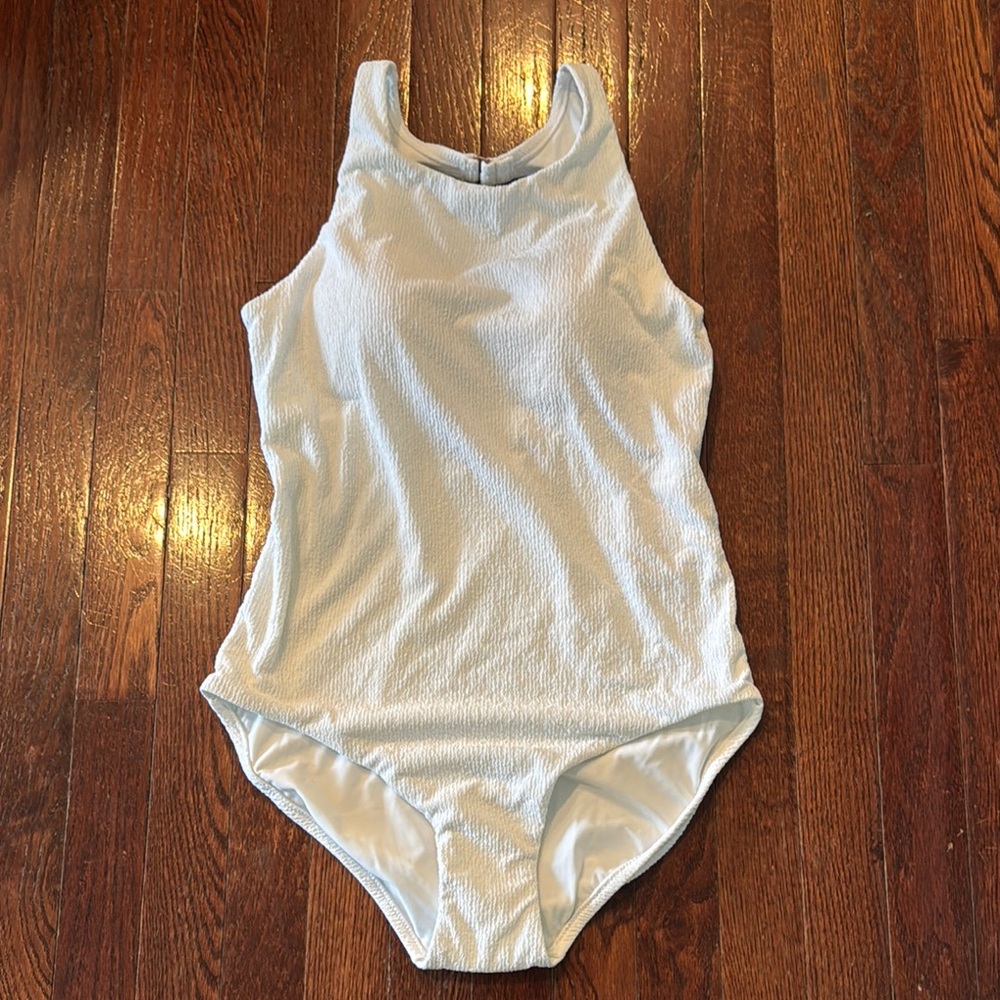 CALIA by Carrie Underwood White One Piece Swimsuit, with built in bra